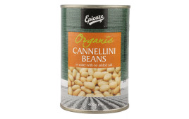 Epicure Organic Cannellini Beans, In water with no added salt  Tin  400 grams